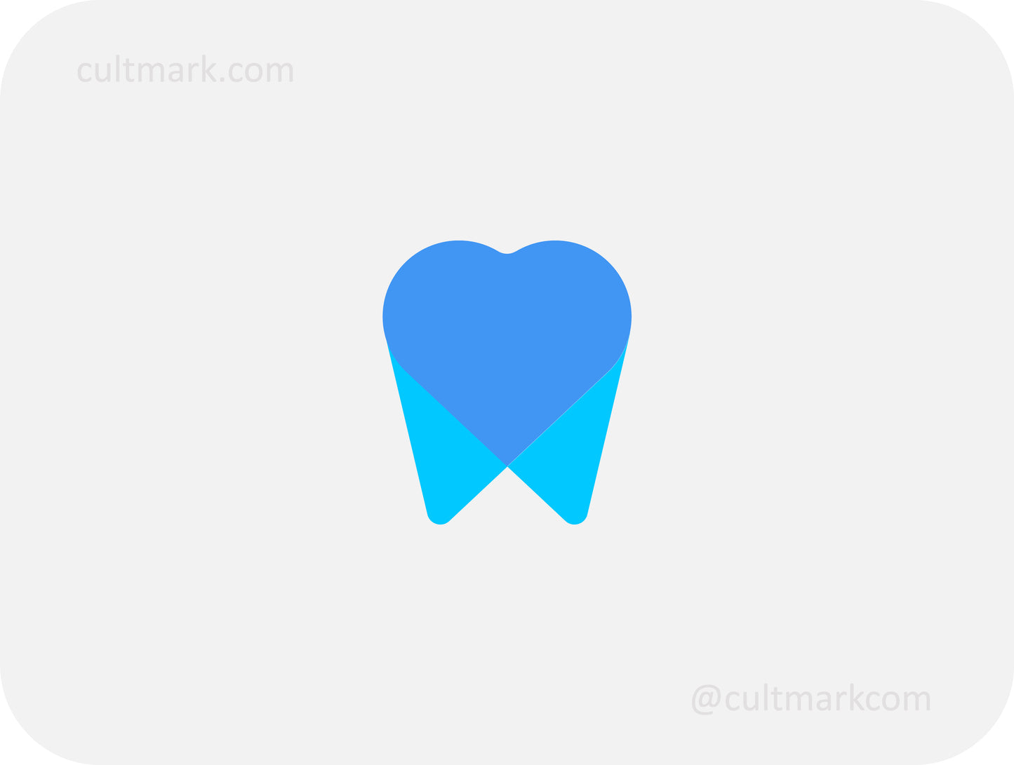 Tooth logo. Heart logo