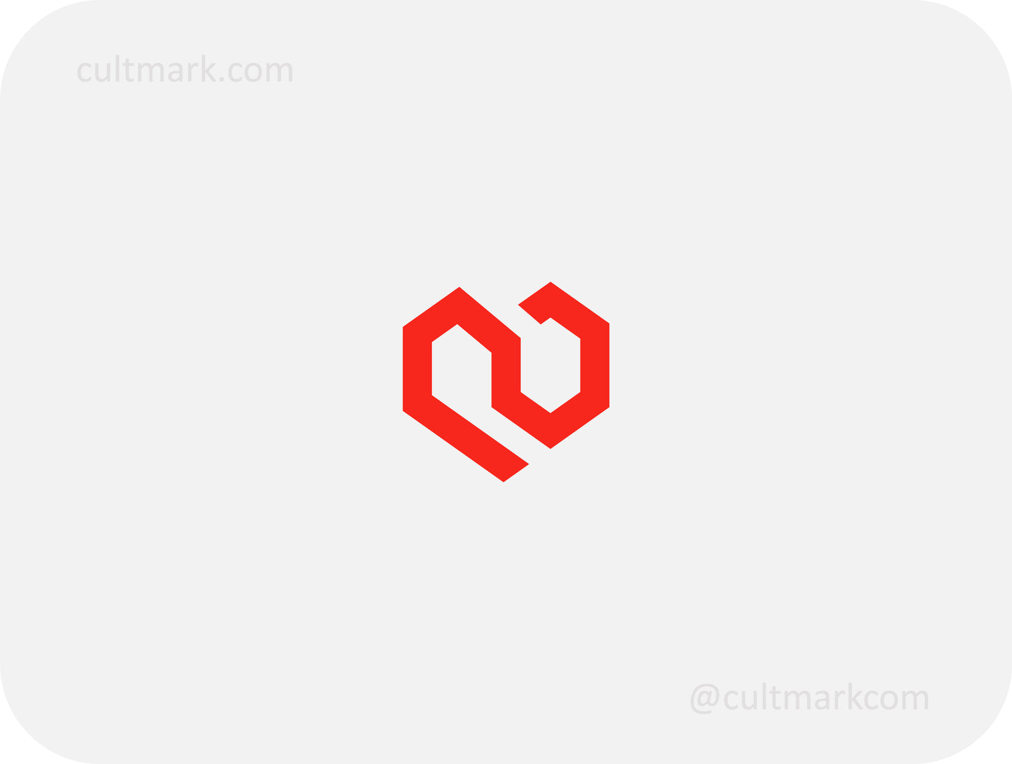 Heart logo. Houses logo