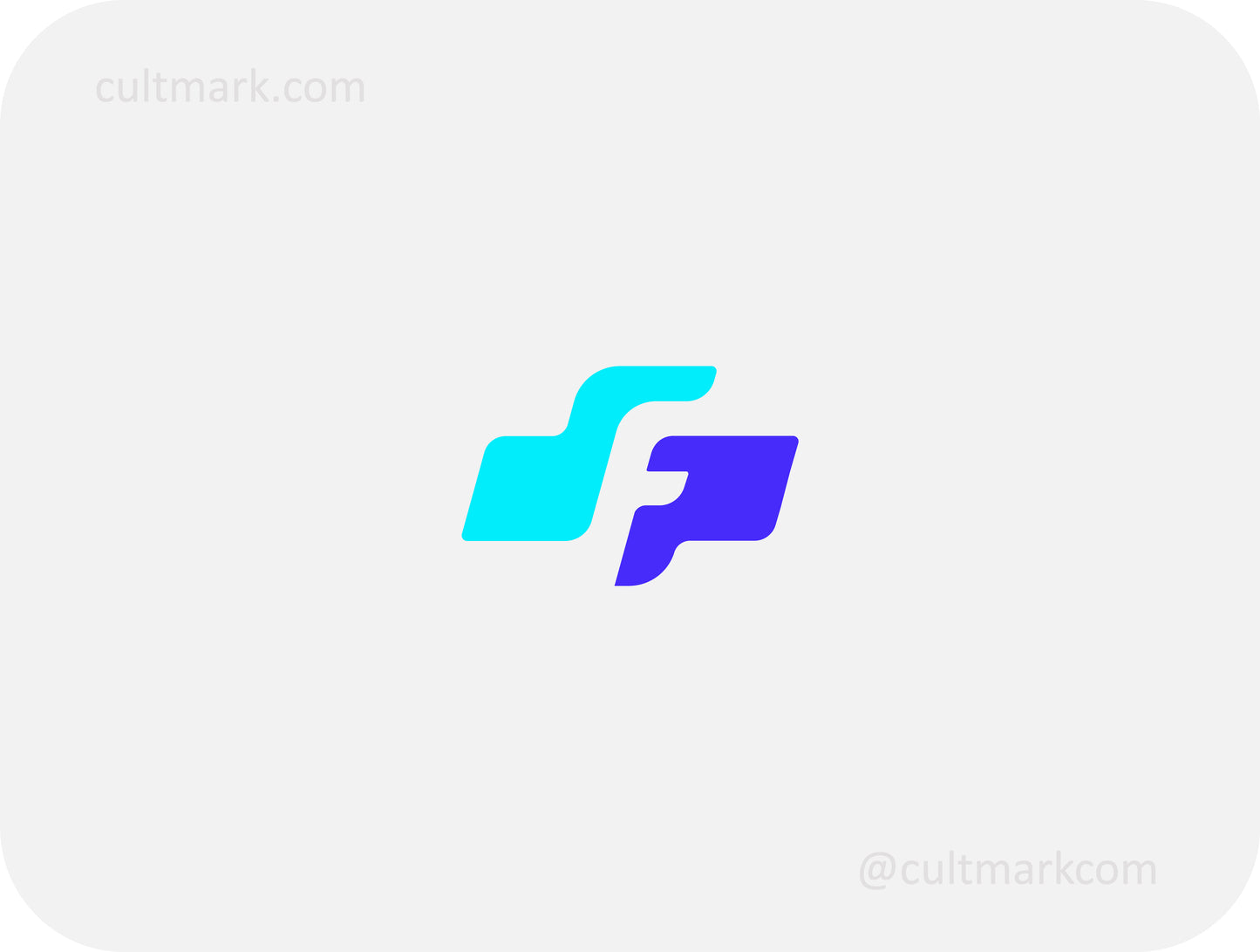 Letter F logo