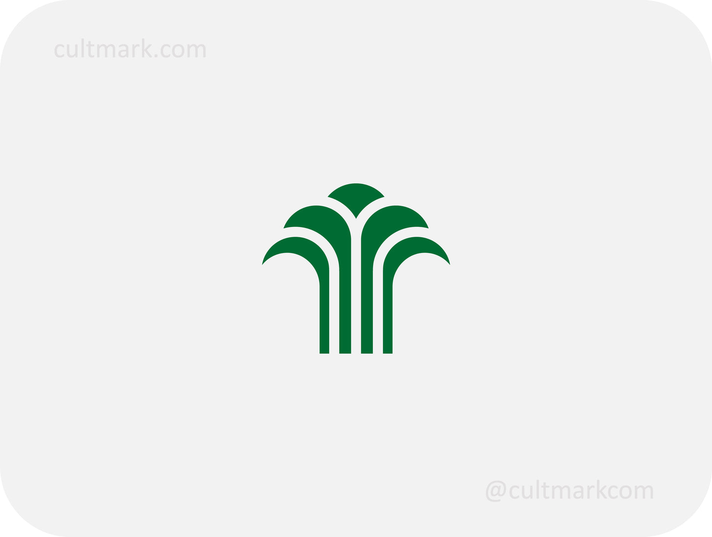 Tree logo. Palm logo.
