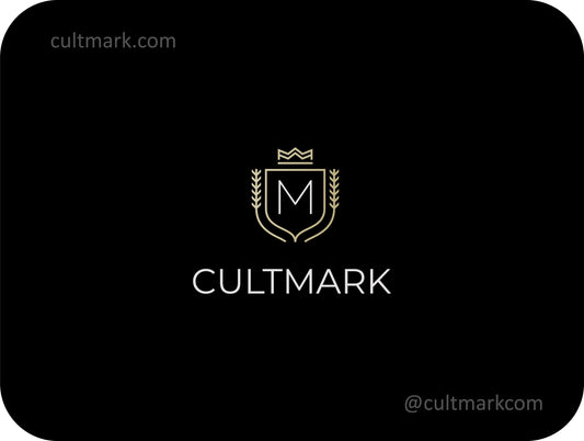 Letter M with crown logo