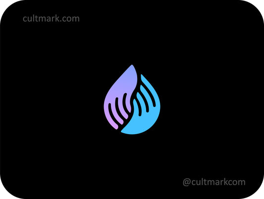 Water drop logo