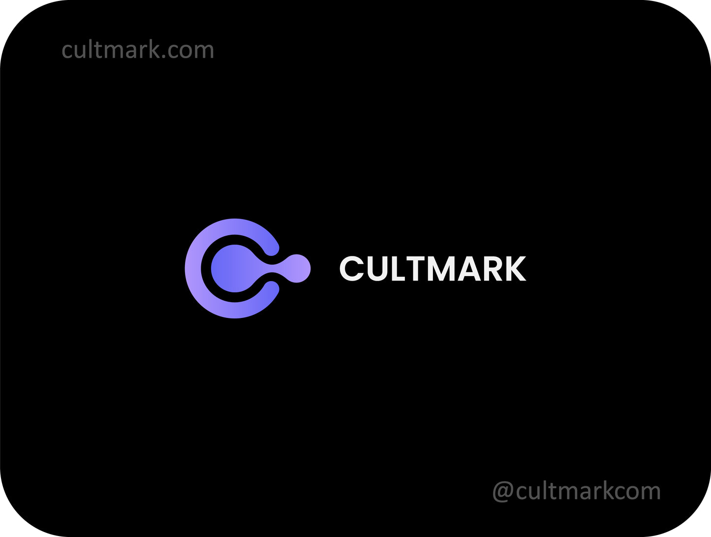 Letter C fluid logo