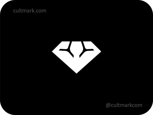 Gem logo. Body builder logo